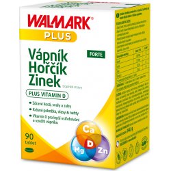 Walmark Vápník Hořčík Zinek Forte 90 tablet