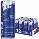 Red Bull Blue Edition Blueberry plech 12 x 250 ml