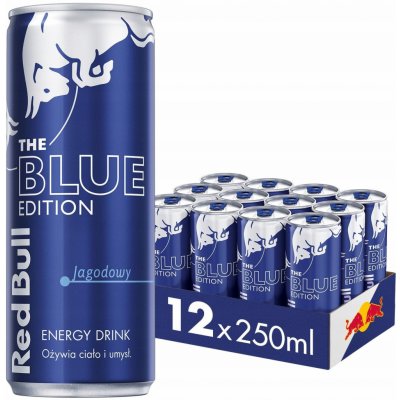 Red Bull Blue Edition Blueberry plech 12 x 250 ml – Zboží Mobilmania