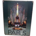 Vtipné plechové cedule rozměr 40 x 30 cm Paris – Sleviste.cz