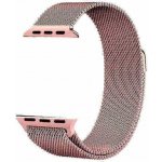 SES Elegantní kovový pásek pro chytré hodinky Apple Watch 45 mm 7.série - světle růžový 9932 – Sleviste.cz