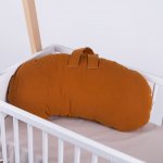 Tulimese Cestovní kojicí polštář MINI MUŠELÍN SKOŘICOVÝ – Zboží Dáma