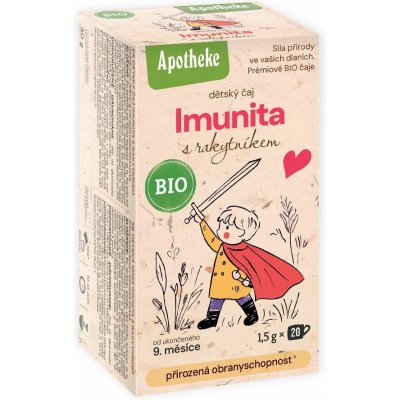 Apotheke BIO čaj dětský Imunita s rakytníkem čaj 20 x 1,5g – Zboží Dáma Apotheke BIO čaj dětský Imunita s rakytníkem čaj 20 x 1,5g – Zboží Dáma