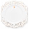 Talíř PIP Studio Royal Winter White 28 cm