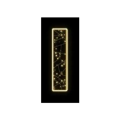 Eco Fix 2D LED světelné písmeno I, výška 115 cm, teple bílá, závěsné – Hledejceny.cz