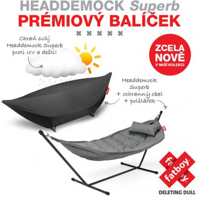 Fatboy Headdemock Superb Deluxe Rock Grey – Zbozi.Blesk.cz