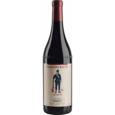 Renato Ratti Langhe Nebbiolo Ochetti Červené 2021 14% 0,75 l (holá láhev)