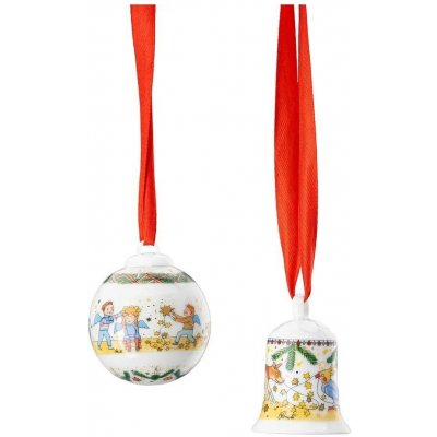 Vánoční porcelánová ozdoba na stromeček koule Christmas Lights 6 cm Rosenthal – Sleviste.cz
