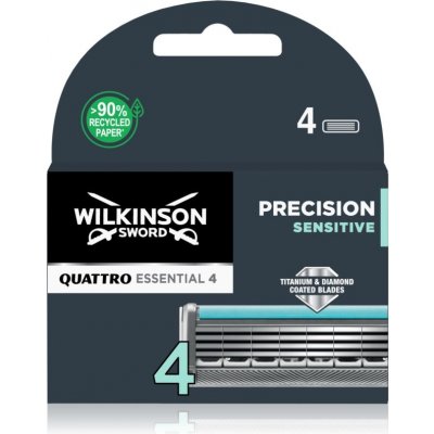 Wilkinson Sword Quattro Titanium Sensitive 8 ks – Hledejceny.cz