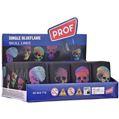 PROF Blue Flame Skull Lines – Hledejceny.cz