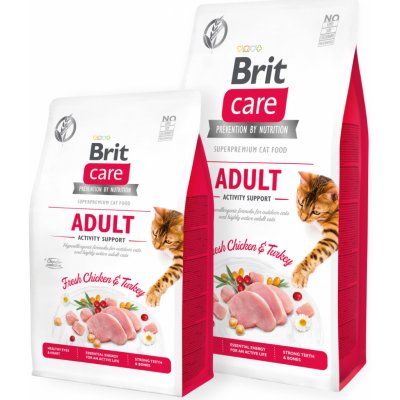 Brit Care Cat Grain-Free Adult Activity Support 2 x 7 kg – Zboží Mobilmania