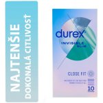 Durex Invisible Close Fit 10 ks – Zboží Dáma
