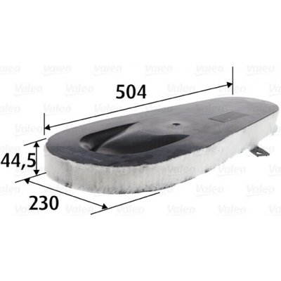 VALEO Vzduchový filtr 585803 – Hledejceny.cz