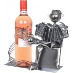 Kovový stojan na víno harmonikář – Zboží Dáma