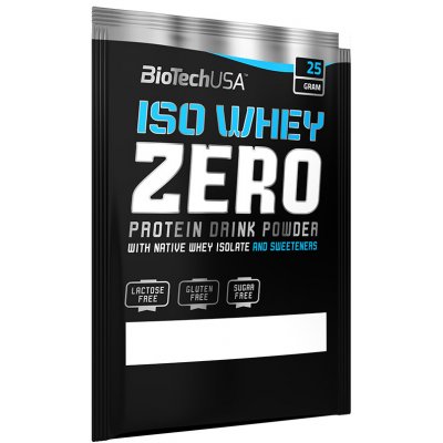 BioTech USA Protein Iso Whey Zero black 25 g – Hledejceny.cz