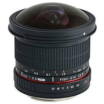 Samyang 8mm f/3.5 UMC Fish-eye CS II Nikon