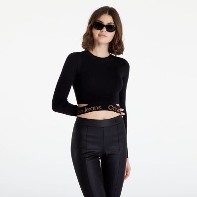 Calvin Klein Jeans Svetr dámský černá – Zboží Mobilmania