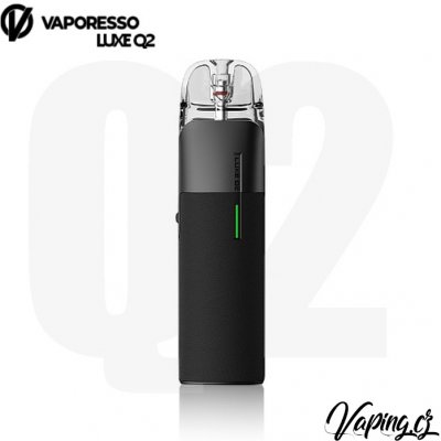 Vaporesso Luxe Q2 Pod 1000 mAh Black 1 ks – Sleviste.cz