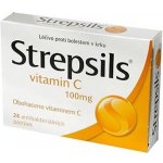 STREPSILS POMERANČ S VITAMINEM C ORM PAS 24 – Hledejceny.cz