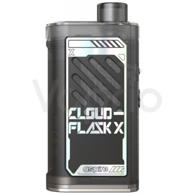 Aspire Cloudflask X Sub-ohm Pod systém 75W Pitch Black – Zbozi.Blesk.cz
