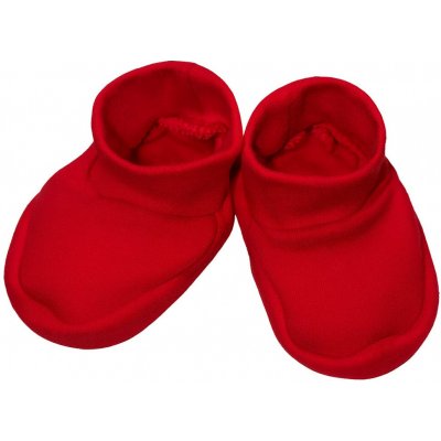 Baby Service Kojenecké bavlněné capáčky Červené – Sleviste.cz