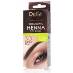Delia Cosmetic Barva na obočí 3. Tmavě Hnědá 15 ml – Zboží Dáma