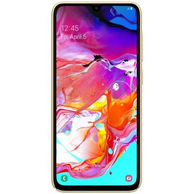 Pouzdro Nillkin Super Frosted Samsung Galaxy A70 zlaté – Zbozi.Blesk.cz