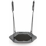 EcoToys šestihranná houpačka Čapí hnízdo šedá 92 cm – Zboží Mobilmania