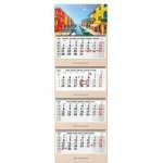 Dřevěný čtyřměsíční Kvatro Wood Benátky skládaný český se spirálou modrý 2027 – Hledejceny.cz