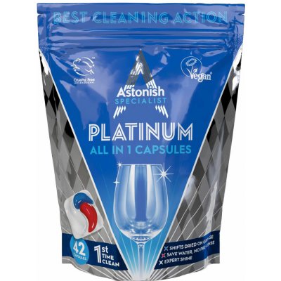 Astonish Platinum All in1 tablety do myčky 42 ks – Hledejceny.cz