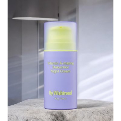 By Wishtrend Vitamin A-mazing Bakuchiol Night Cream 30 ml – Zboží Mobilmania