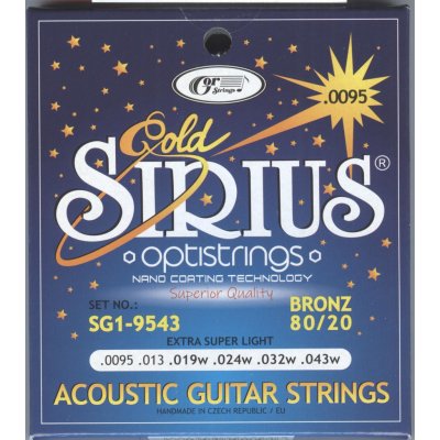 Gorstrings SIRIUS Gold SG1-9543 – Zboží Dáma