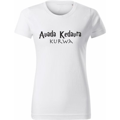 Trikíto dámské tričko Avada Kedavra Černá