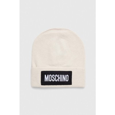 Moschino čepice béžová M5737.60094 – Zbozi.Blesk.cz