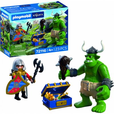 Playmobil 72116 Troll s pokladem Lvích rytířů – Zboží Živě