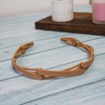 DAALO Skládací čelenka - béžová - AKCE! – Sleviste.cz