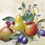 ubrousek 33x33 cm ovoce – HobbyKompas.cz