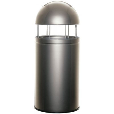 Wesco Big Cap s víkem ocelový plech grafit 120 l 357901-13