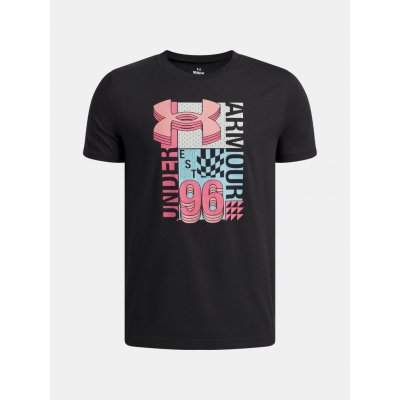 Under Armour Chlapecké tričko UA B LOGO WM COLLAGE SS-BLK Černá – Hledejceny.cz
