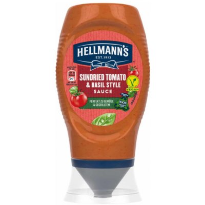 Hellmanns Omáčka ze sušených rajčat a bazalky 250 ml – Zboží Mobilmania