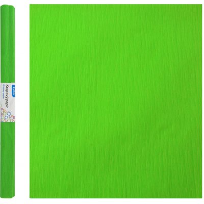 Papír krepový Luma, zelený – Sleviste.cz