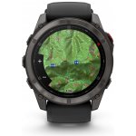 Garmin Fenix 8 PRO 51 mm, AMOLED, Sapphire, Black/Pebble Grey 010-03199-01 – Zboží Živě