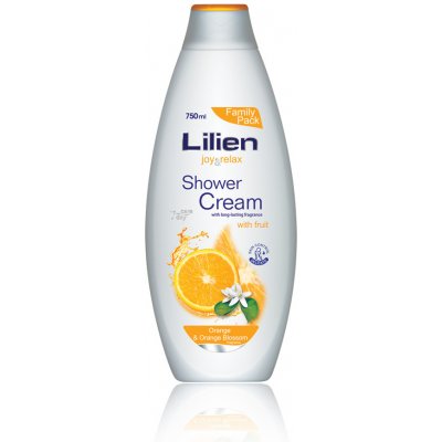 Lilien Orange a Blossom krémový sprchový gel 750 ml