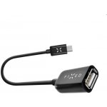 FIXED OTG dátový kábel micro USB / USB-C 0.2 m – Zbozi.Blesk.cz