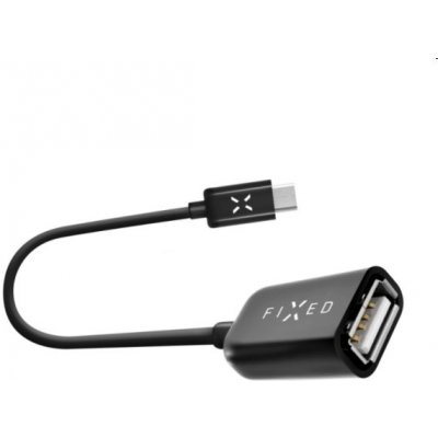 FIXED OTG dátový kábel micro USB / USB-C 0.2 m