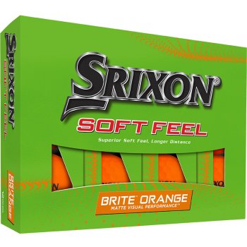 SRIXON Soft Feel 13 oranžové 12 ks