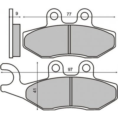 RMS Brzdové destičky 2620 RMS 225102620 | Zboží Auto