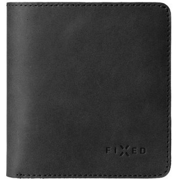 Fixed Classic Wallet z pravé hovězí kůže černá