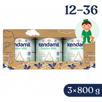 Kendamil 3 DHA+ pohádkové balení 3 x 800 g