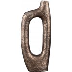 Dekorační zlatočerná váza s uchem 16 x 7 x 38 cm – Hledejceny.cz